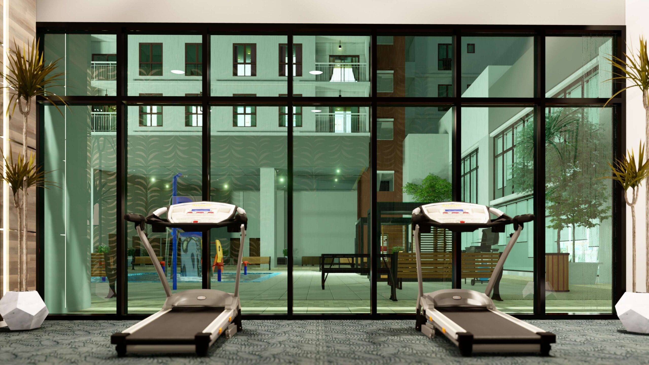 Ehsan Widuri Indoor Gym - equipped for exercise and physical training that are more comprehensive