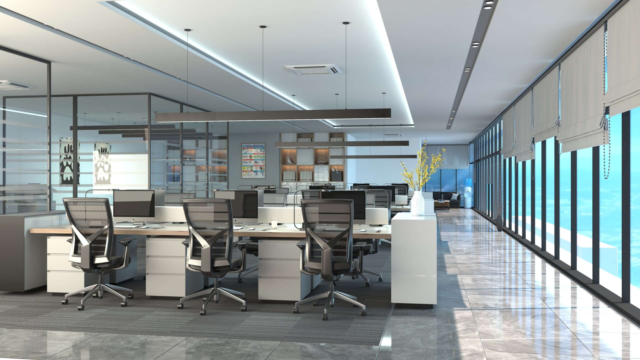 Ehsan Widuri Office Space - designated area for work-related tasks, administration, or private operations